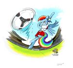  anthrofied blue_fur clothed clothing damiano131 equine euro_2012 female friendship_is_magic fur hair horse mammal multi-colored_hair my_little_pony pegasus poland pony rainbow_dash_(mlp) rainbow_hair soccer soccer_ball solo wings 