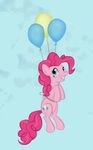  animated balloons blue_background blue_eyes cutie_mark equine female feral friendship_is_magic fur hair hi_res horse mammal my_little_pony pink_fur pink_hair pinkie_pie_(mlp) plain_background pony simple_background smile solo twodeepony 