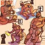  canine cum daire301 dog erection german_shepherd holding_penis male mammal masturbation multiple_scenes penis smoking solo unknown_artist 