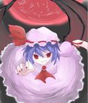  afterdark bad_id bad_pixiv_id bat_wings moon red_eyes red_moon remilia_scarlet solo touhou wings 