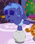  blue_hair cub diaper equine female feral friendship_is_magic hair horn horse mammal moon my_little_pony palace pony princess_luna_(mlp) solo tediium winged_unicorn wings young 
