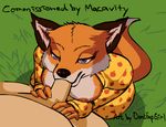  anthro breasts canine clothed clothed_sex clothing couple dontfapgirl dress duo fantastic_mr_fox fellatio female first_person_view fox fur grass kneeling loop male mammal mrs_fox nipples oral oral_sex orange_fur outside penis purple_eyes sex straight tailwag tongue 