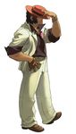  1boy arika capcom cracker_jack hat male male_focus solo street_fighter street_fighter_ex 