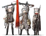  animal_ears bad_id bad_pixiv_id bag bayonet bazooka blonde_hair braid cat_ears coh drum_magazine explosive flag grenade gun hammer_and_sickle hat holster long_coat long_hair mars_expedition military multiple_girls ppsh-41 rifle rocket_launcher rpg russia satchel short_hair sniper_rifle soviet star submachine_gun thighhighs twin_braids twintails very_long_hair war weapon white_hair winter_clothes yellow_eyes zettai_ryouiki 