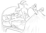  anal bed disney eyes_closed gay lying mad_dog maddog male mammal missionary_position monochrome on_back paws pirate rat ribnose rodent sex talespin 