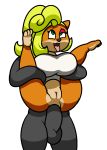  2018 anal anal_penetration anthro badgengar balls bandicoot big_breasts black_nose blonde_hair bottomless breasts butt cleft_of_venus clothed clothing coco_bandicoot crash_bandicoot_(series) digital_media_(artwork) duo female full_nelson green_eyes hair huge_breasts long_hair male male/female mammal marsupial mr.under open_mouth penetration penis ponytail pussy sex simple_background smile video_games white_background 