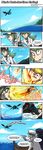  &hearts; ambush attack boat comic dragon elesa human humor ky-nim legendary_pok&#233;mon mammal n n_(pokemon) nintendo ocean pok&#233;mon pok&eacute;mon sea sky sweat video_games water zekrom 