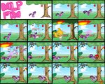  apple burn comic confused equine female feral fire flames forest friendship_is_magic fruit horn horse mad magic mammal my_little_pony pony rage stuck tree twilight_sparkle_(mlp) unicorn wood 