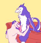  amit claws fellatio forked_tongue gay gecko licking lizard male monochrome murrkus oral oral_sex penis plain_background reptile scalie sergal sex tongue white_background 