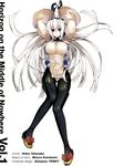  bodysuit breasts highres horizon_ariadust kyoukai_senjou_no_horizon kyoukaisenjou_no_horizon large_breasts long_hair satoyasu white_hair 