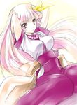  copyright_request japanese_clothes long_hair pink_hair red_eyes solo won_(az_hybrid) 