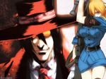  alucard alucard_(hellsing) hellsing panties seras_victoria underwear wallpaper 