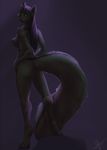  digital-maesma female looking_at_viewer looking_back mammal nude skunk solo 