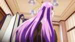  animated animated_gif asa_made_jugyou_chu! ass cameltoe gif kakinozaka_ayana lowres pantyhose purple_hair 