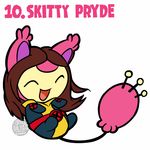  ambiguous_gender animated bins cosplay crossover cute kitty_pryde marvel nintendo pok&#233;mon pok&eacute;mon skitty solo tailwag video_games x-men 