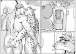  big_butt butt butt_grab cheetah feline furronika gay kissing male mammal sailor ship 