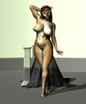 anthro big big_breasts breasts canine dog female hip mammal nipples pinup pose solo vic34677 