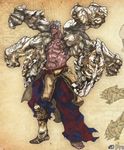  1boy 1guy abs asura asura&#039;s_wrath asura's_wrath asura_(asura&#039;s_wrath) asura_(asura's_wrath) asura_the_destructor capcom concept_art cyber_connect_2 full_body male male_focus manly monster_boy multi_arm multi_limb multiple_arms official_art screencap solo standing topless ultimate_form white_eyes white_hair 