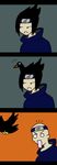  3koma bird black_hair comic crow naruto naruto_(series) truth uchiha_sasuke 