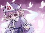  bad_id bad_pixiv_id hat ichii_(retroco) japanese_clothes kimono pink_hair saigyouji_yuyuko short_hair solo touhou 