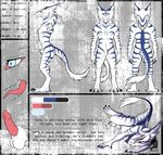  blue english_text fur girly invalid_tag kina-nythill kina_nythill looking_at_viewer male model_sheet nude open_mouth paws penis sergal sex tails text tongue tongue_out white white_fur 