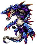  highres lagiacrus monster monster_hunter no_humans open_mouth sido_(slipknot) signature solo transparent_background yellow_eyes 