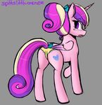  cutie_mark equine female feral fmeale friendship_is_magic horn looking_back mammal my_little_pony panties princess_cadance_(mlp) princess_cadence_(mlp) solo spittfire underwear winged_unicorn wings 