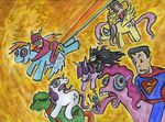  &#9794; ant-man batman_(series) black_hair blue_eyes color crossover cutie_mark equine female feral fluttershy_(mlp) friendship_is_magic group hair horn horse human jared_von_hindman lariat male mammal martian_manhunter multi-colored_hair my_little_pony open_mouth pegasus pink_hair pinkie_pie_(mlp) pony purple_eyes purple_hair rainbow rainbow_dash_(mlp) rainbow_hair rarity_(mlp) superhero superman teeth the_atom the_flash tongue tongue_out traditional_media twilight_sparkle_(mlp) two_tone_hair unicorn what wings wonder_woman yellow_eyes 