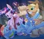  3girls ahegao anal anal_beads applejack applejack_(mlp) blonde_hair blue_skin blush check_list clenched_teeth cutie_mark dildo equine female femdom feral friendship_is_magic furry glowing green_eyes hat hip_tattoo hooves horn horse lesbian list long_hair lying magic mammal multicolored_hair multiple_girls my_little_pony my_little_pony_friendship_is_magic navel on_back open_mouth orange_skin orgasm oze oze_(zoexm177) pegasus pony purple_eyes purple_hair purple_skin pussy_juice quill rainbow_dash rainbow_dash_(mlp) rainbow_hair rape saliva sex_toy sweat tattoo teamwork teeth tongue tongue_out twilight_sparkle twilight_sparkle_(mlp) unicorn wings yuri zoe_(artist) 