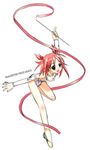  :d copyright_name gymnast_leotard gymnastics hair_ribbon half-soles harmonia leotard mahou_sensei_negima! open_mouth pink_hair plantar_flexion red_eyes rhythmic_gymnastics ribbon ribbon_baton sasaki_makie short_hair smile solo tiptoes 