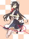  alternate_costume apron artist_request code_geass dress enmaided genderswap genderswap_(mtf) lelouch_lamperouge long_hair luluko maid solo thighhighs zettai_ryouiki 