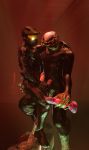  2019 3d_(artwork) alien armor clothing digital_media_(artwork) dildo halo_(series) helmet hi_res humanoid male master_chief monstrous_humanoid not_furry nude ralic_turman rubber sangheili sex_toy suit video_games 