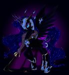  artistl:longinius cutie_mark equine female feral friendship_is_magic horn horse longinius mammal my_little_pony nightmare_moon_(mlp) pony princess royalty solo winged_unicorn wings 