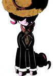  alpha_channel clothed clothing equine female friendship_is_magic frown hair hat hereticofdune horse mammal my_little_pony necktie pink_hair pinkie_pie_(mlp) plain_background pony simple_background solo suit transparent_background 