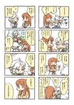  4koma comic hong_meiling hounori izayoi_sakuya multiple_4koma multiple_girls touhou translated 