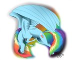  alpha_channel angry cutie_mark equine famosity feathers female feral flying friendship_is_magic glowing hair horse mammal multi-colored_hair my_little_pony pegasus plain_background pony purple_eyes rainbow_dash_(mlp) rainbow_hair solo teeth transparent_background wings 