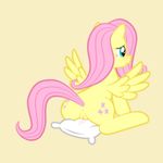  anus cutie_mark equine female feral fluttershy_(mlp) friendship_is_magic hair horse humping jepso mammal mane masturbation my_little_pony pegasus pillow pillow_ride pony pussy pussy_juice solo wing_boner wings 