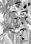  bed black_and_white blush butt cat comic cum feline gay greyscale king_of_sorrow klonoa klonoa_(series) male mammal monochrome penis shaolin_bones tear tears 