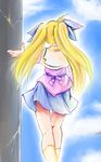  blonde_hair fate_testarossa from_behind jason_(kaiten_kussaku_kikou) long_hair lyrical_nanoha mahou_shoujo_lyrical_nanoha solo twintails 