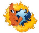  cutie_mark equine female fire firefox horn mammal mozilla my_little_pony plain_background solo unicorn white_background 