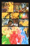  b.b._hood capcom charlie darkstalkers dudley female four_arms icons ken multi_limb multiple_arms pile pyron pyron_(darkstalkers) street_fighter summon throne unknown_artist video_games 