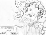  bandanna black_and_white cannon ear_piercing english_text equine female fluttershy_(mlp) friendship_is_magic fuse horse mammal monochrome my_little_pony pegasus piercing pirate plain_background pony sweat text virgarainboom white_background wings 