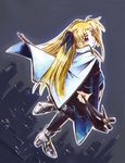  bardiche blonde_hair fate_testarossa jason_(kaiten_kussaku_kikou) long_hair looking_at_viewer lyrical_nanoha mahou_shoujo_lyrical_nanoha mahou_shoujo_lyrical_nanoha_a's smile solo thighhighs 