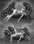  alieen_(character) arcturusx1 big_breasts big_butt breasts butt cum cumshot erection female forced greyscale huge_breasts human male mammal masturbation monochrome monster nipples nude orgasm penetration penis pussy rape satyr sex straight vaginal vaginal_penetration voluptuous wide_hips 