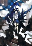  bikini_top black_rock_shooter black_rock_shooter_(character) huke kuroi_mato seifuku vocaloid 