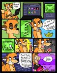  canine comic computer dialog english_text erection flaccid fox hair human laptop male mammal masturbation nintendo orange_hair penis pikachu pok&#233;mon pok&eacute;mon renegaderascal solo text the_truth video_games 