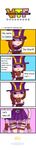  4koma :&lt; brown_eyes brown_hair caitlyn_(league_of_legends) comic engrish fingerless_gloves gloves hat highres league_of_legends long_hair long_image panties panty_pull ranguage solo striped striped_panties tall_image underwear undressing waltre 