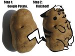  balls cute flaccid food fur how_to male nintendo nude parody penis pikachu pok&#233;mon pok&eacute;mon potachu potato solo tehweenus unibrow video_games 