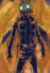  antennae bad_id bad_pixiv_id belt fire glowing glowing_eyes hisaki kamen_rider kamen_rider_v3 kamen_rider_v3_(series) male_focus scarf sketch solo 