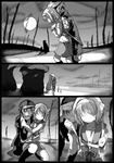  1girl abubu amputee bandages comic greyscale kyon monochrome quadruple_amputee suzumiya_haruhi suzumiya_haruhi_no_yuuutsu 